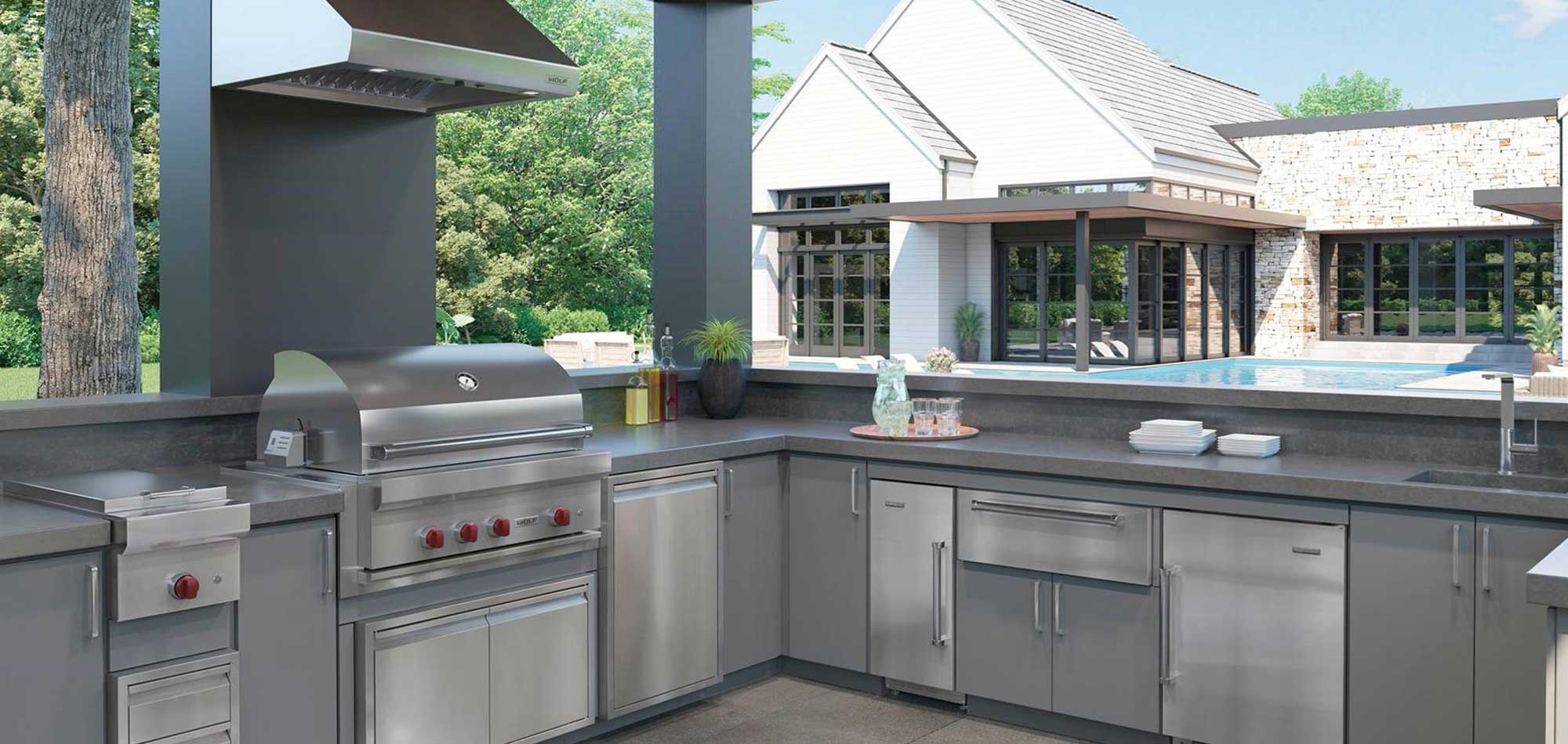 Outdoor kitchen