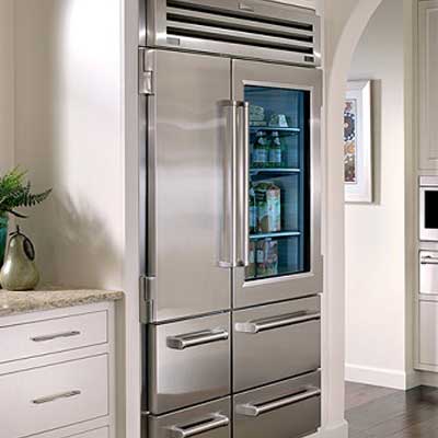 Steel refrigerator